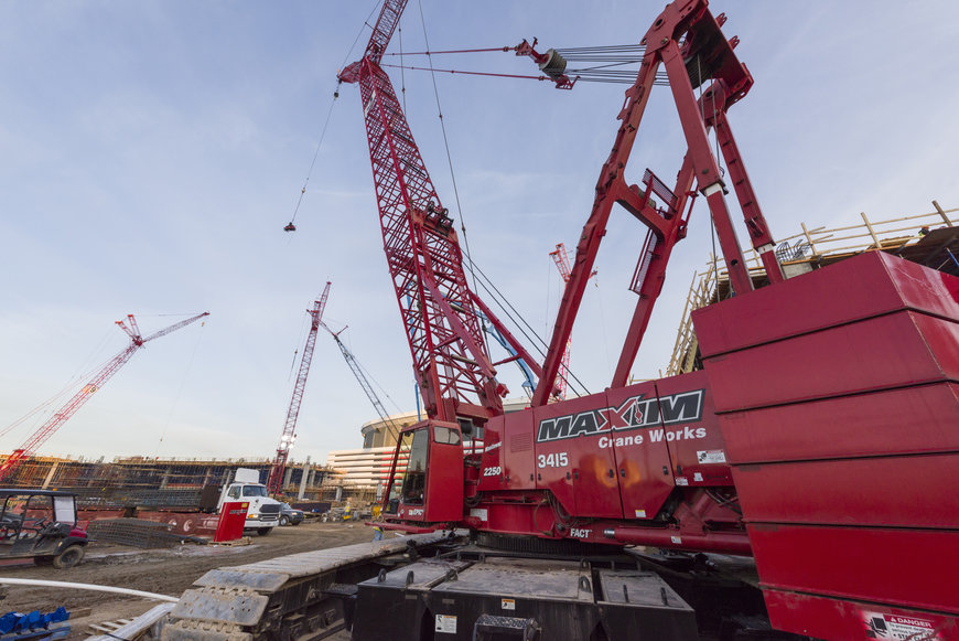 Maxim Crane Works launches ambitious project to remanufacture 14 Manitowoc 2250 crawler cranes